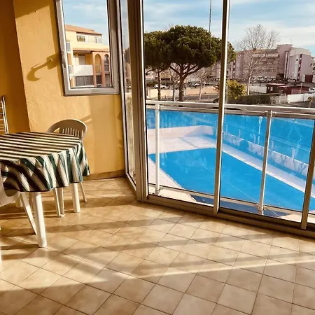 Jardins Du Cap Joli T2 Avec Piscine Richelieu Cap D'agde *